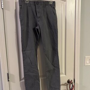 Lee Men's Charcoal Chinos